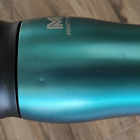 VGUC Teal Mighty Mug 16oz Travel Mug - Picture 2 of 7